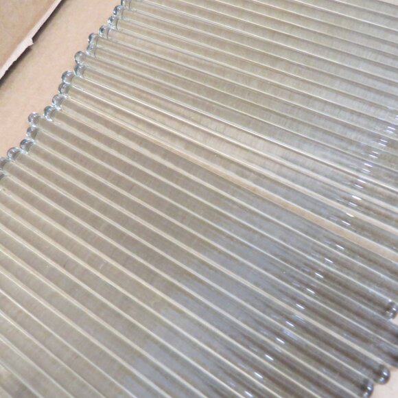 Lot of 80 Chemistry Medical Lab 8-1/2" Ball End Glass Rods Stirrers Agitators - Picture 4 of 8
